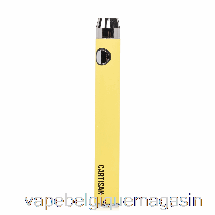 Vape Juice Cartisan Bouton Vv 900 Double Charge 510 Batterie [micro] Jaune
